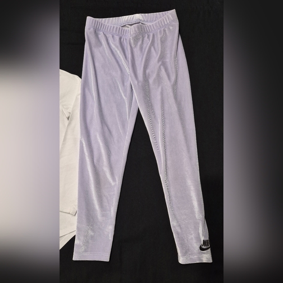 Nike Long Sleeve Shirt and Leggings Set Girls 6X - Picture 4 of 9